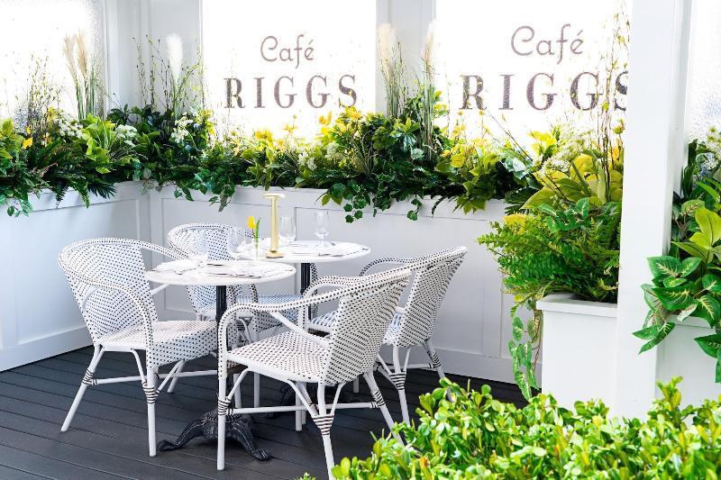 Hotel Riggs Washington Dc Esterno foto Café Riggs